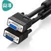 Shanze SAMZHE project-level high-definition dual magnetic ring VGA cable 3 6 core pin hole 5 meters computer projector display video line data extension line VF-9050