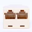 Shanze SAMZHE SZ-8002 network cable one sub-two transfer box extension 1 minute 2 network three-way network cable connector cable through three concessions