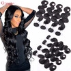 Cy May Hair Products 4 Bundles Body Wave Brazilian Hair Weaves Unprocessed Brazilian Human Hair Bundles Body Wave
