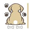 Sheng Sheng special waterproof sunscreen car shepherd dog personality glass car pet stickers black size 148cm