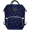 aardman mommy bag multi-functional large capacity mummy bag shoulder backpack fashion moms package HY-1706 dark blue flowers