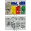 Kraft Weil Expansion Screw Expansion Tube Expansion Bolt Screw Self-tapping Screw Wood Screw Combination Set 135PC NF2670