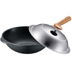 Su Boer supor craftsman sticks no sticky no frying pan fried wok steel cover PC32D5