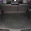 Huashi jeep free man trunk mat jeep free man leather tail box pad free man car trunk mat free man modified special sports black one set