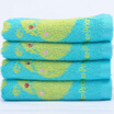 Fisher-Price Fisher snow bamboo fiber towel baby jacquard face wash towel 4 piece 33 66cm blue