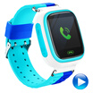Smart car Z5 phone watch child positioning watch smart child phone watch smart wear child smart watch phone blue