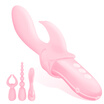 Elf game female shock stick multi-frequency vibration charging mute waterproof adult fun toys Woqi