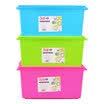 Home life A6L clothing snack toys kitchen car plastic finishing mini storage box 26283 mixed color 3 Pack