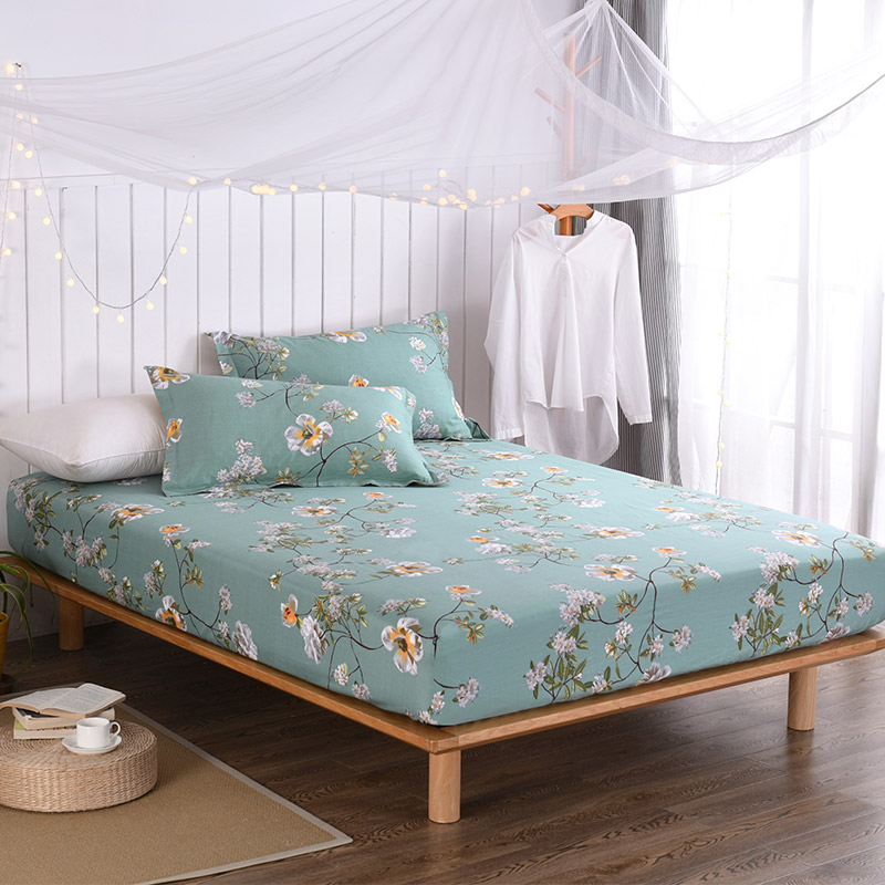 Yingxin textile cotton bedding high count of high-density beds Li cotton slip-proof beds Li increase 18 meters double beautiful myth