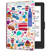Pottery fit Kindle 558 version of the protective cover shell painting series new Kindle e-book sleep gloves London memory