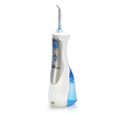 Waterpik WP-462EC Hyun black version of the portable water floss punching teeth