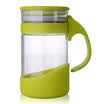 Jingdong Supermarket MIGO office heat-resistant glass water cup 045L with covered filter cup