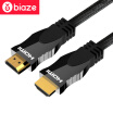 BIAZE HDMI high-definition cable 10 meters to support ultra-clear 2K 4K resolution 3D function computer TV projector display cable gray line JD003