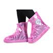 Pull back rain boots sets of men&women adult rain waterproof non-slip padded shoe cover HXL227 coffee 3XL