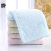 Jingdong supermarket Xin brand towel home textiles cotton Kapok absorbent thickening non-twist jacquard towel 3 powder yellow blue 105g article 34 76cm