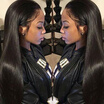 Peruvian Virgin Hair Straight 4 Bundles Peruvian Straight Virgin Hair 7A Unprocessed Human Hair Peruvian Hair Weave Bundles
