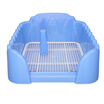 Hanhan Park dog dog toilet pet urine toilet feces basin fence fence small dog male&female generic Teddy Bobby Bears supplies with column blue