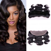 Peruvian Virgin Hair body Frontal Lace Closure Middle Free Three Part Unprocessed Peruvian body wave Closure Cheap Human Hair
