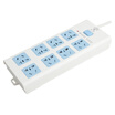 Green LV LVAO GY-610 new national standard socket power converter strip plug row patch panel towline anti-overload 8-bit total length of control 48 meters