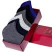 Heng Yuan Xiang socks male cotton 6 pairs of boat socks summer cotton socks thin section of the movement shallow mouth socks hidden socks A1157835 dark