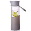 Jingdong Supermarket MIGO glass water cup 04L with lid portable tea cup car travel glass bottle men&women