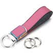 zobo genuine car key ring 360 degree rotating portable key ring ZB-910 brown leather car ornaments gift birthday gift