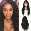 8A Full Lace Wig Malaysian Virgin Hair With Baby Hair Natural Hairline Natural Color 130 Density Full Lace Wigs