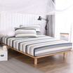 Yingxin textile cotton bedding high count of high-density bed Li slip cotton mattress double 15 meters bed Jin Shang red
