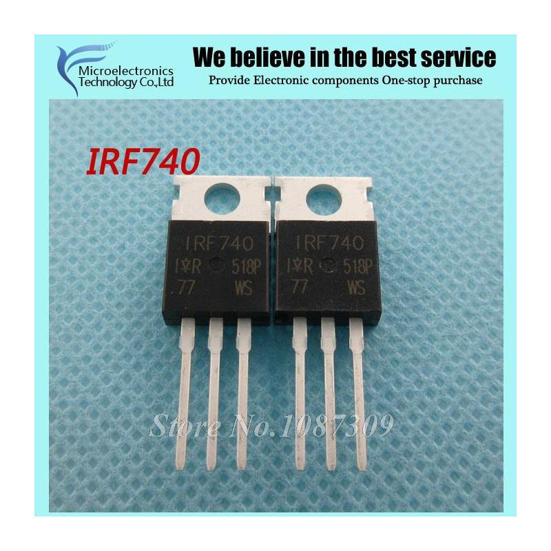 20pcs free shipping IRF740 IRF740PBF MOSFET N-Chan 400V 10 Amp TO-220 new original