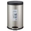 Qixin COMIX 8L stainless steel trash can fashion pedal trash can cleaning bucket creative mute slow down deodorant L210
