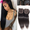 Big Sale Lumina Hair Products Malaysian Lace Closure Good Cheap 44 Lace Closure Straight 8-20 Inch High Quality