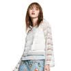 UR ladies Women&39s round neck lace hollow stitching T-shirt WE08S4EN2003 white line S