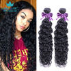 3 Bundles Peruvian Virgin Hair Water Wave Virgin Hair Wet And Wavy Human Hair Bundles Mink Peruvian Hair Weave Bundles