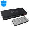 IT-CEO HDMI switch 5 in 1 out of the five into a 1080P HD 3D video distributor computer box TV with remote control display sharing black Y3QF-5