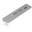 Schneider Electric Schneider Electric smart new national standard socket 2 double USB24A18 meters row wiring board board line board NSW1020U_SW silver white