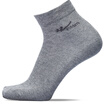 Double star sports socks men&women socks leisure socks comfortable ultra-light socks gift box loaded 1 pair of G55001 gray one size