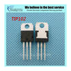 10pcs free shipping TIP102 TO-220 Darlington Transistors NPN Darlington new original