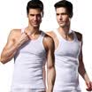 BEJIROG Mens Cotton Undershirt 2pcs