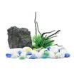 NaturalColor aquarium decoration landscaping package resin crafts simulation Qinglong stone Shen wood suits