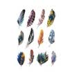 Shengte waterproof sunscreen car sticker paper clip with bow scratch car sticker size 198cm