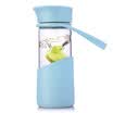 Jingdong Supermarket MIGO glass water cup 04L with lid portable tea cup car travel glass bottle men&women