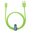 Better Webetter data line Andrews mobile phone 2A travel charger head USB charging cable for Samsung Huawei millet 1 meter green