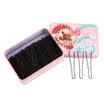 Excellent UPLUS black U-shaped plate hairpin 180 iron box with a word steel clip folder bangs folder hairpin bud head ornaments invisible folder