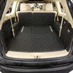 Huashi Toyota Highlander trunk mat 2015 new Highlander surrounded by leather car trunk mat 7 seat special Highlander special tail box mat five sets of bright black