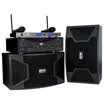 KFW KTV-360 Karaoke Conference Training Speaker Amplifier Microphone Set Sound System