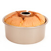 Jingdong Supermarket Cooking Kitchen CHEF MADE Baking Mold 8-inch Non-stick Chimney Chiffon Cake Mold Bread Mold Oven Tools Champagne Gold WK9074