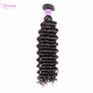 Free Shipping 10-26 Peruvian Deep Wave Virgin Hair One Bundle 7A Grade Peruvian Deep Curly Virgin Hair 33-35OZ Perb