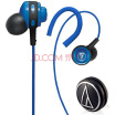 Audio-Technica ATH-COR150 BL In-Ear Music Headset Earhook Headphones Blue