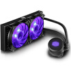 CoolerMaster Ice God 240RGB CPU water-cooled radiator supports I9 2066 AM4 double cavity pump micro-flow channel design balanced fan