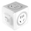 Breeze kyfen QF-M12K smart cube socket with power switch plug row power conversion plug converter white 18 m